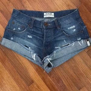 One X Teaspoon Bandit Shorts